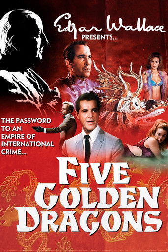 Five Golden Dragons Poster