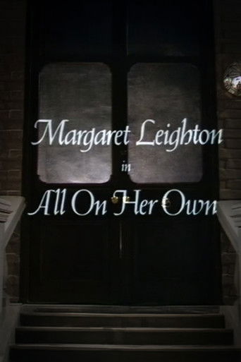 All On Her Own Poster