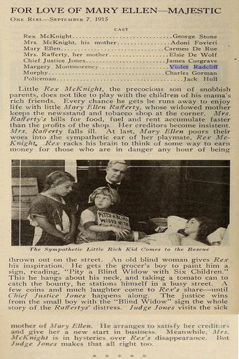 For Love of Mary Ellen Poster