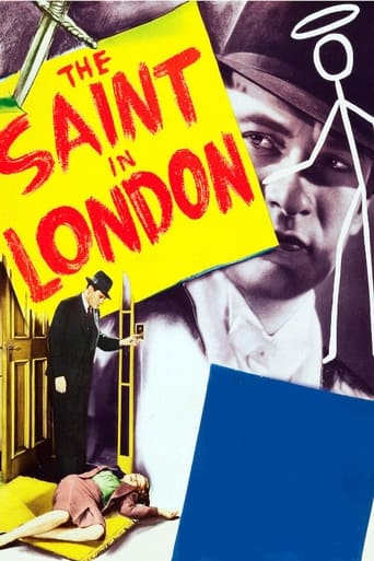 The Saint in London Poster