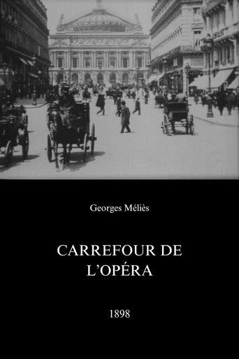 Carrefour de l'opéra Poster