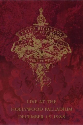 Keith Richards And The X-Pensive Winos: Live At The Hollywood Palladium December 15, 1988 Poster