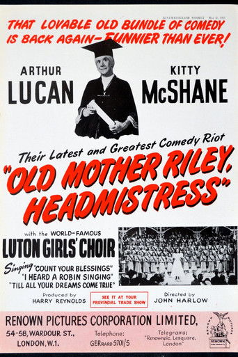 Old Mother Riley, Headmistress Poster