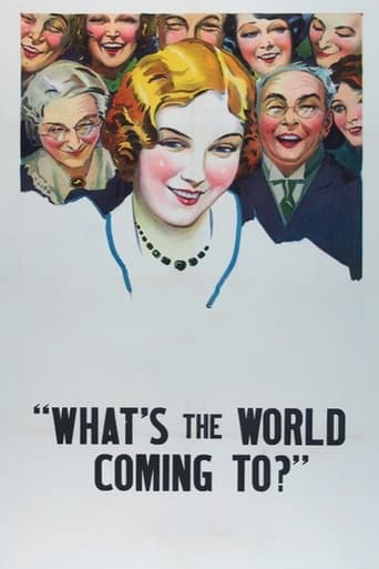 What's the World Coming To? Poster