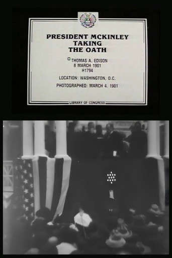 President McKinley Taking the Oath Poster