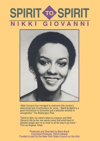 Spirit to Spirit: Nikki Giovanni Poster