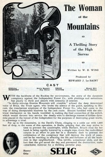 The Woman of the Mountains Poster