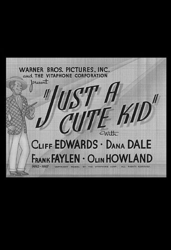 Just a Cute Kid Poster