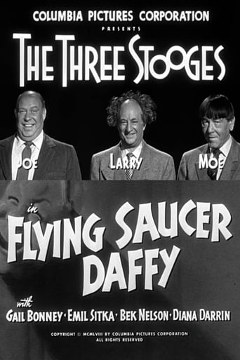 Flying Saucer Daffy Poster
