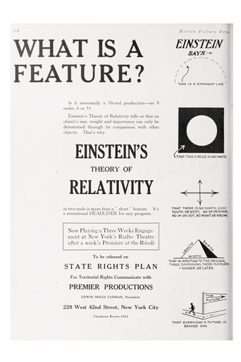 The Einstein Theory of Relativity