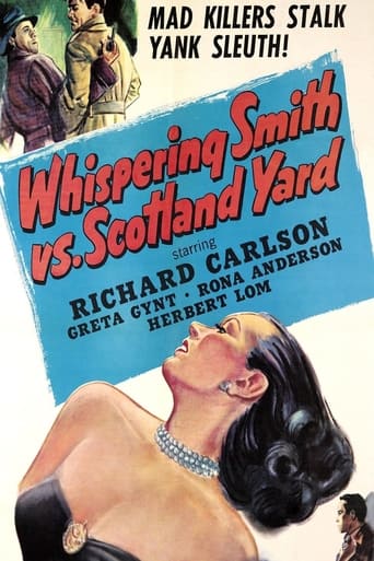 Whispering Smith Vs. Scotland Yard Poster