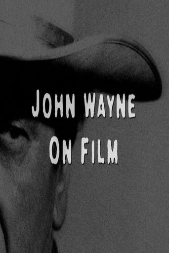 John Wayne on Film Poster