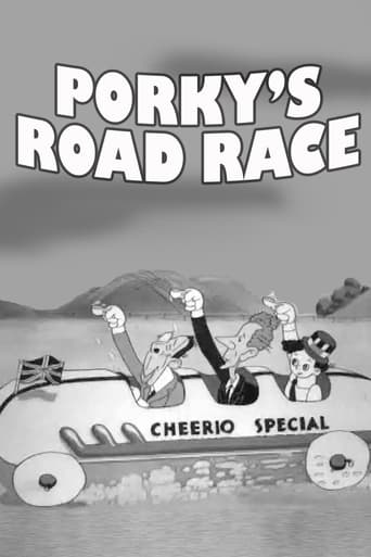 Porky's Road Race Poster