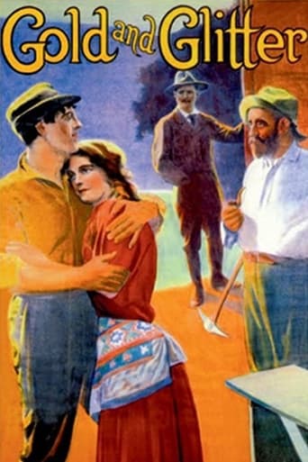 Gold and Glitter Poster