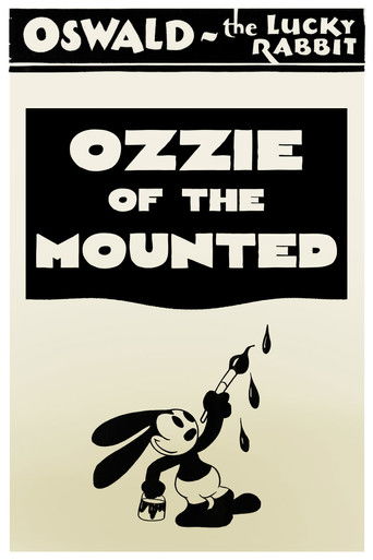 Ozzie of the Mounted Poster