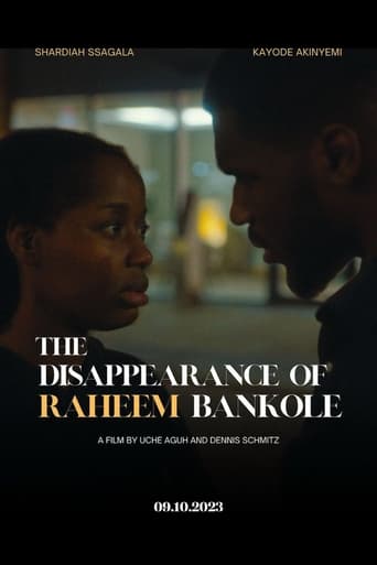 The Disappearance of Raheem Bankole Poster