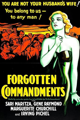 Forgotten Commandments Poster