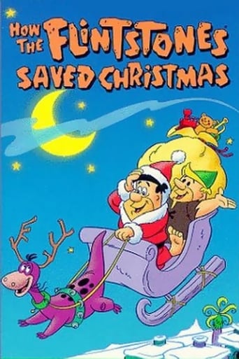 Christmas Flintstone Poster