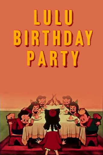 Lulu's Birthday Party Poster