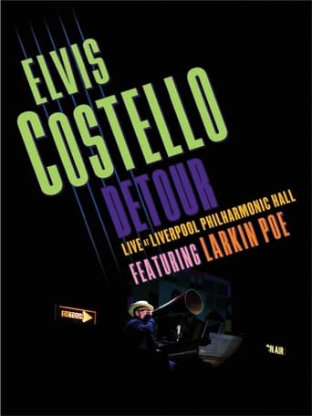 Elvis Costello - Detour Live at Liverpool Philharmonic Hall Poster