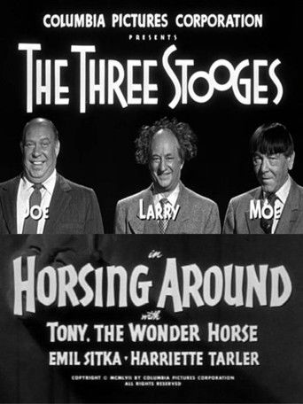 Horsing Around Poster