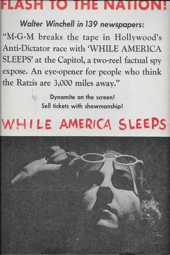 While America Sleeps Poster
