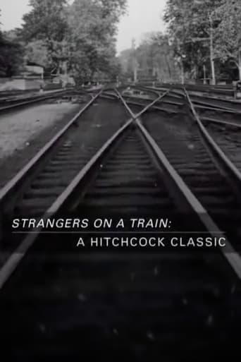 Strangers on a Train: A Hitchcock Classic Poster