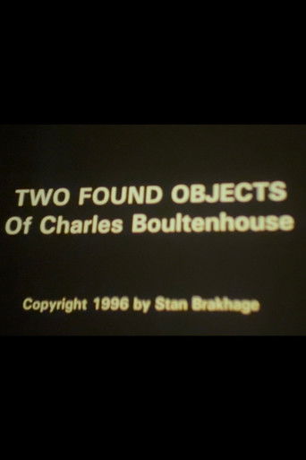 Two Found Objects of Charles Boultenhouse Poster