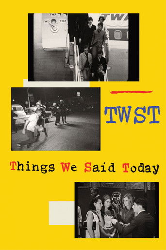 TWST / Things We Said Today Poster