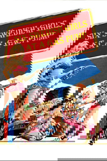 Six Swedish Girls at a Pump