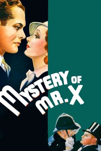 The Mystery of Mr. X Poster
