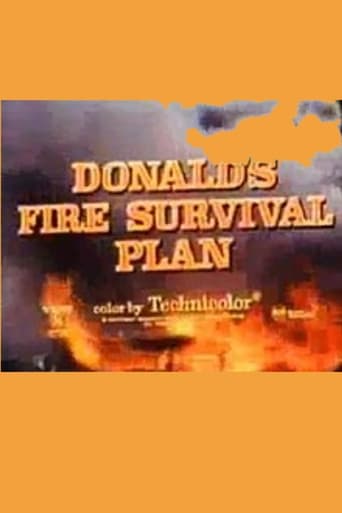 Donald's Fire Survival Plan Poster