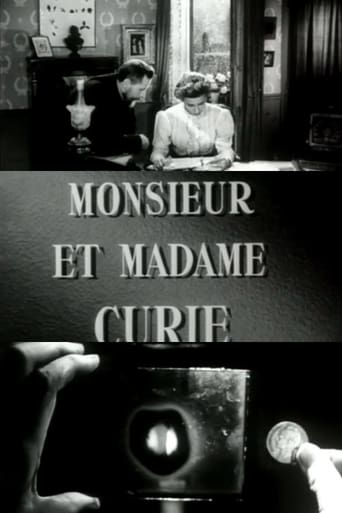 Monsieur et Madame Curie Poster