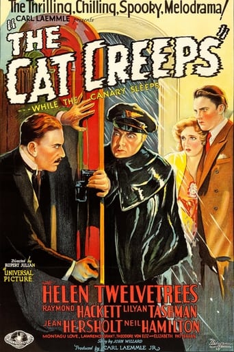 The Cat Creeps Poster