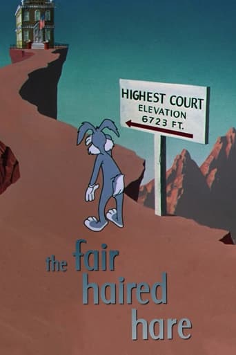The Fair Haired Hare Poster