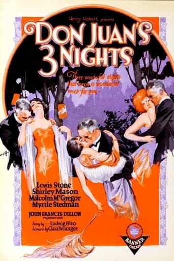 Don Juan's 3 Nights Poster