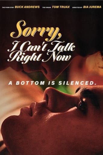 Sorry, I Can't Talk Right Now Poster