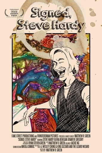 Signed, Steve Hardy Poster