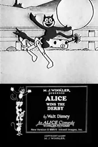 Alice Wins the Derby Poster