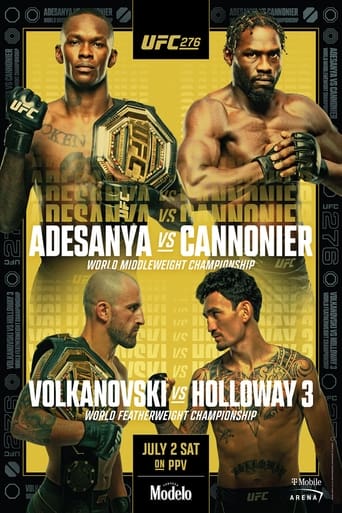 UFC 276: Adesanya vs. Cannonier Poster