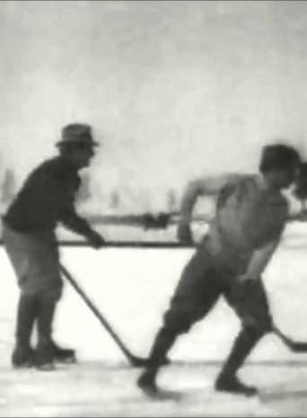 Hockey Match on the Ice Poster