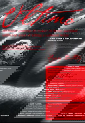 Ultimo: Different Ways of Killing a National Hero Poster