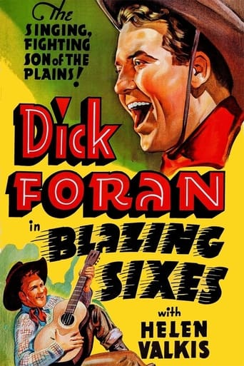 Blazing Sixes Poster