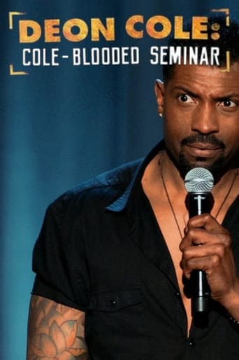 Deon Cole: Cole-Blooded Seminar Poster