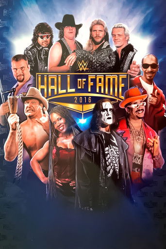 WWE Hall of Fame 2016 Poster