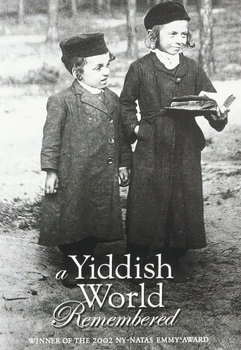 A Yiddish World Remembered Poster