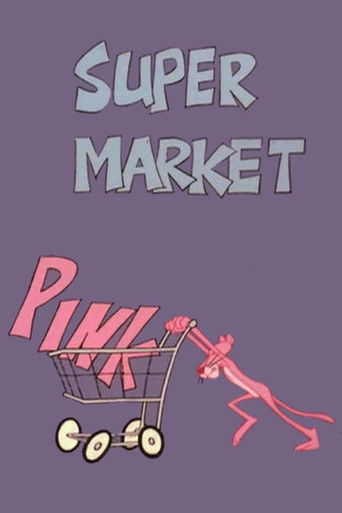 Supermarket Pink Poster
