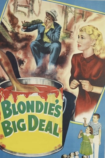 Blondie's Big Deal Poster
