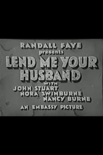 Lend Me Your Husband Poster