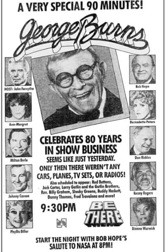 George Burns Celebrates 80 Years in Show Business Poster